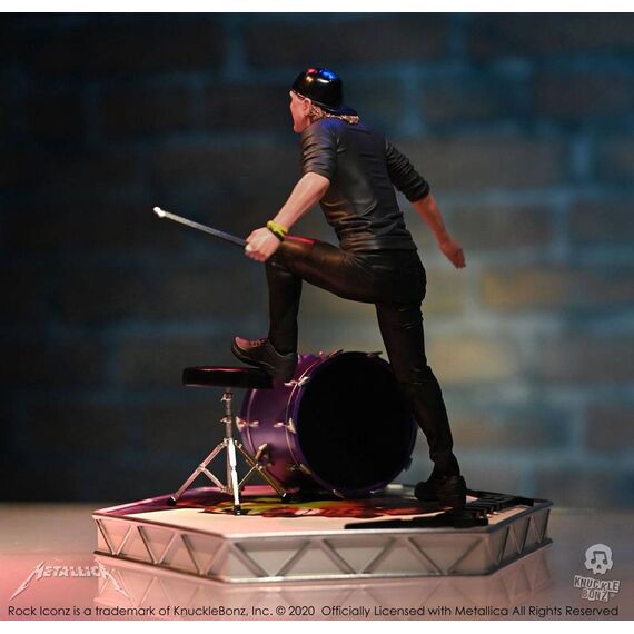Metallica Rock Iconz Statue Lars Ulrich Limited Edition 22 cm