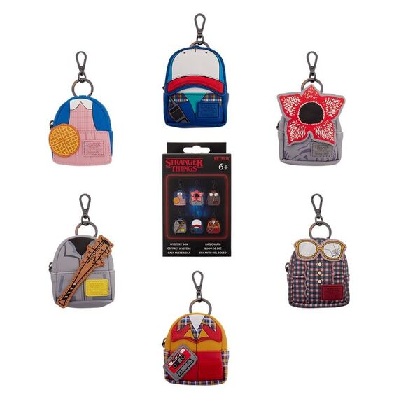 Stranger Things by Loungefly Bag Charm Mystery Box Display (15)