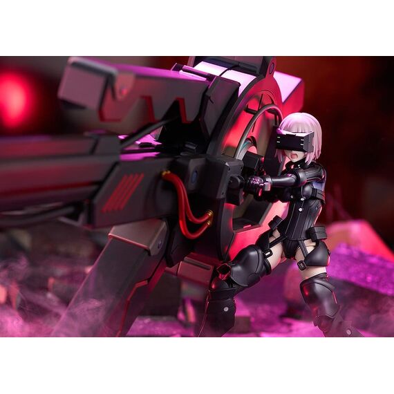 Fate/Grand Order Plamatea Plastic Model Kit Shielder/Mash Kyrielight (Ortinax) Black Barrel Edition 17 cm