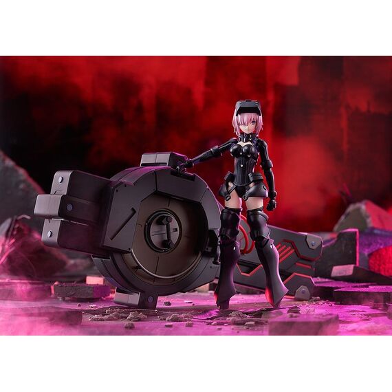 Fate/Grand Order Plamatea Plastic Model Kit Shielder/Mash Kyrielight (Ortinax) Black Barrel Edition 17 cm