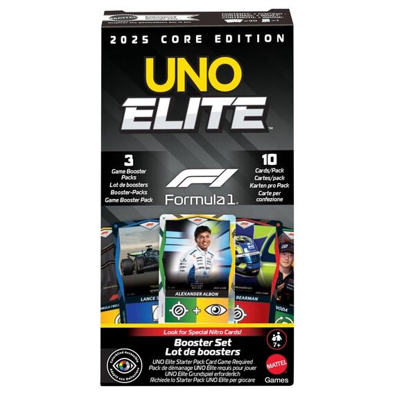Formula 1 UNO Card Game Elite F1 Booster-Set