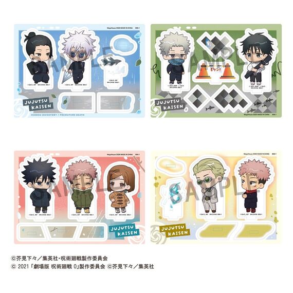 Jujutsu Kaisen Buddycolle Acrylic Stand 5th Anniversary C Megumi Fushiguro, Yuji Itadori & Nobara Kugisaki 10 cm