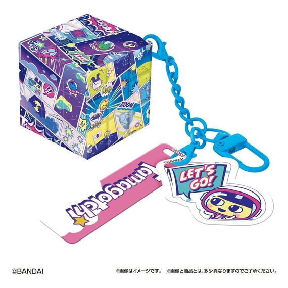 Rubik's ID Keychains Tamagotchi Blind Box Display (6)
