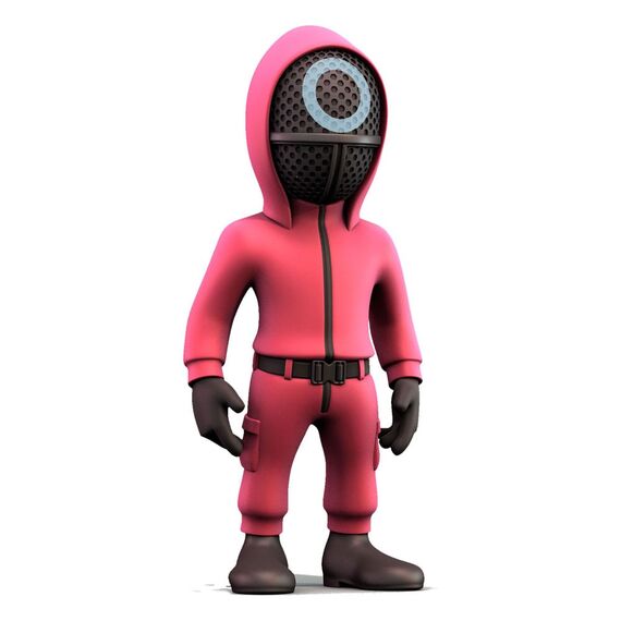 Squid Game Minix Figure Masked Circle Guard 12 cm