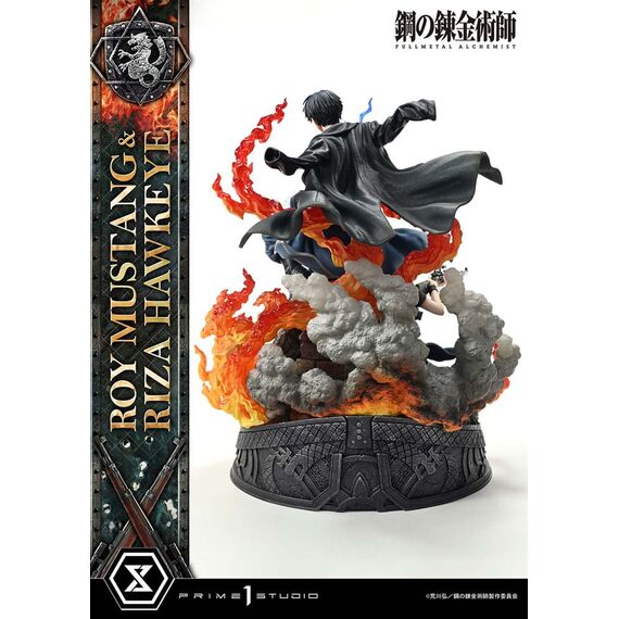 Fullmetal Alchemist Concept Masterline Statue 1/6 Roy Mustang & Riza Hawkeye Regular Version 50 cm