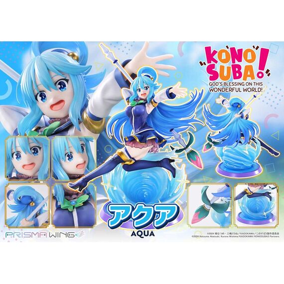 Konusuba - God's blessing on this wonderful world! Prisma Wing PVC Statue 1/7 Aqua 24 cm