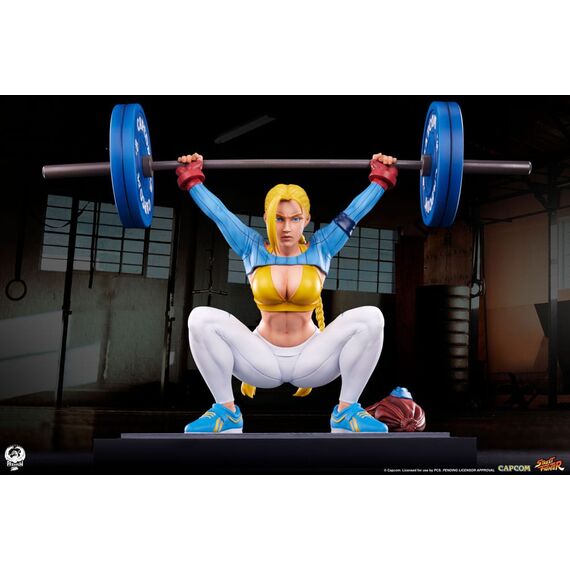 Street Fighter Premier Series Statue 1/4 Cammy: Powerlifting Alpha 41 cm