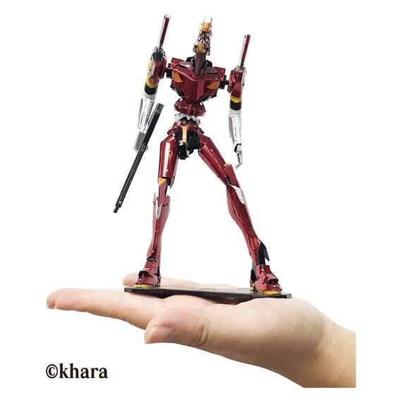 Evangelion Metallic Nano Plastic Model Unit 02 17 cm