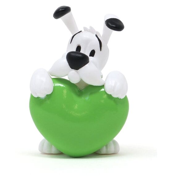 Asterix PVC Figure Dogmatix Green Heart 4.5 cm