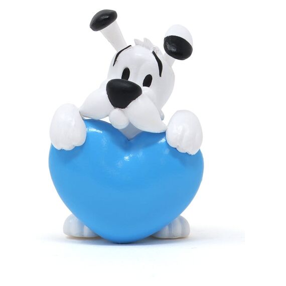 Asterix PVC Figure Dogmatix Blue Heart 4.5 cm