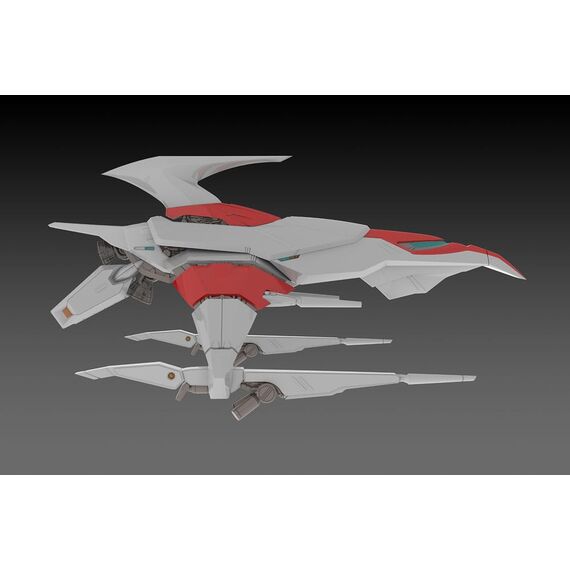 Dariusburst CS Core Plastic Kit 1/144 Legend Silver Hawk 3F-1B Space Fighter 14 cm
