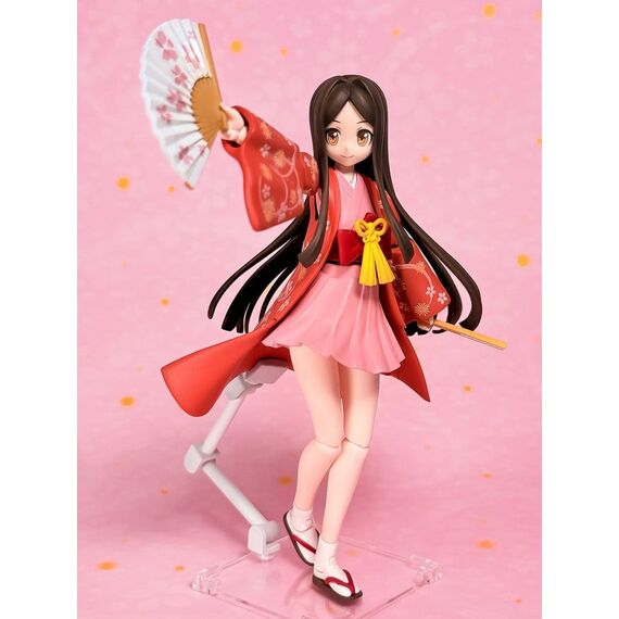 Suwahime Plafia Plastic Model Kit Suwahime (Mini Figure Set) 14 cm