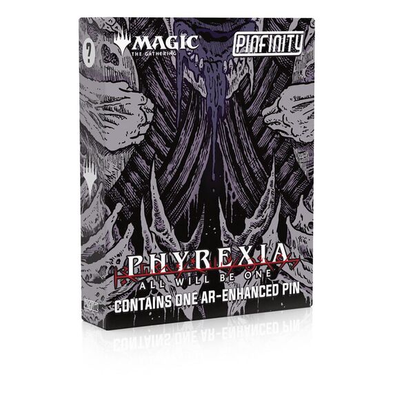 Magic: The Gathering Pins Blind Box Mystery Phyrexia Infected Lands Assortment (10)