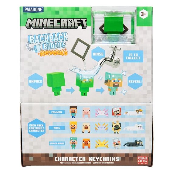 Minecraft Reveals Bag Clips Blind Box Assortment (24)