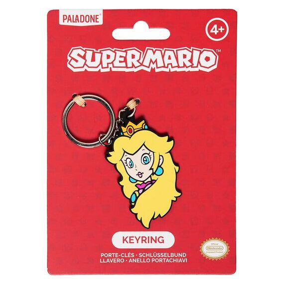 Super Mario Keychain Princess Peach PVC 6 cm