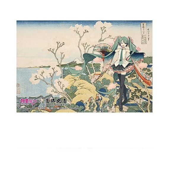Hatsune Miku x Katsushika Hokusai iXima Postcard A/B/C/D/E/F/G/H Assortment (10)