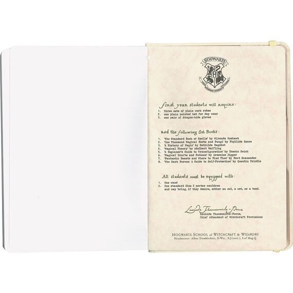 Harry Potter Hardcover Notebook Hogwarts Letter 21 cm