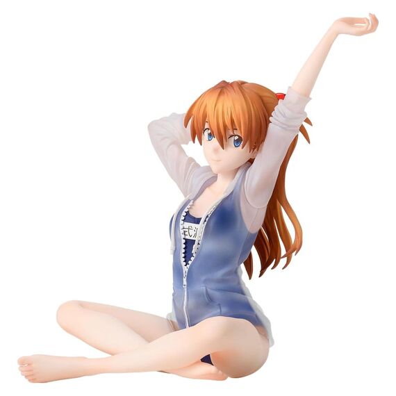 Rebuild of Evangelion Yumemirize PVC Figure Asuka Shikinami Langley School Swimsuit Ver. 16 cm