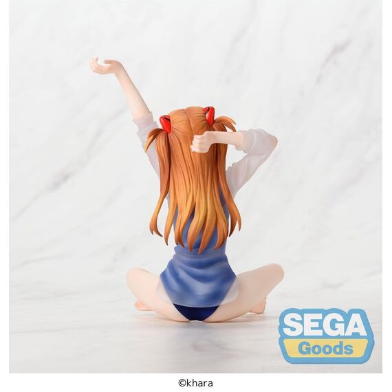 Rebuild of Evangelion Yumemirize PVC Figure Asuka Shikinami Langley School Swimsuit Ver. 16 cm