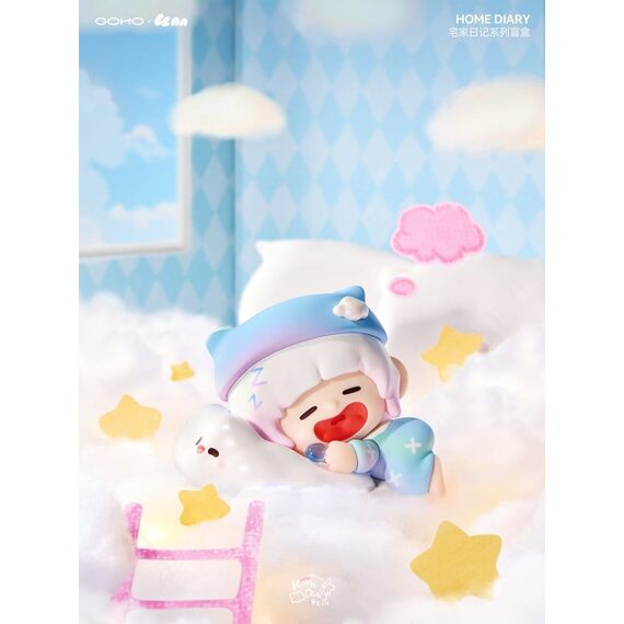 Original Character Trading Figures Blind Box 8-Pack Lazy Home Diary 9 cm