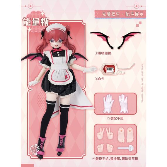 Original Character Collectible Figures Angel & Demon MJD Doll Blind Box 22 cm  Assortment (6)