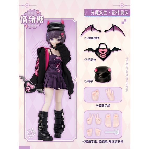 Original Character Collectible Figures Angel & Demon MJD Doll Blind Box 22 cm  Assortment (6)