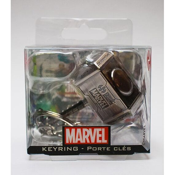 Marvel Comics Metal Keychain Thor Hammer