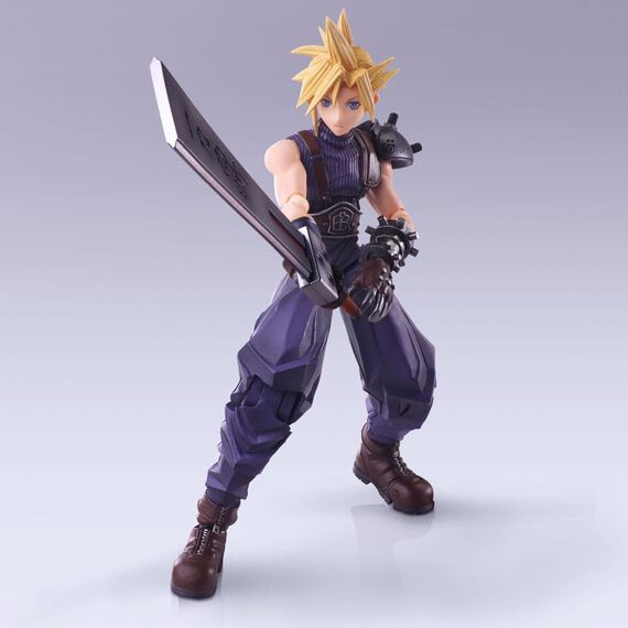 Final Fantasy VII Bring Arts Action Figure Cloud Strife Hardedge Ver. 15 cm