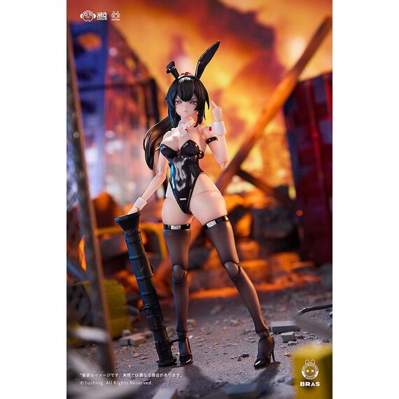 Bunny Rapid Action Squad Action Figure 1/12 Attacker Runa 16 cm
