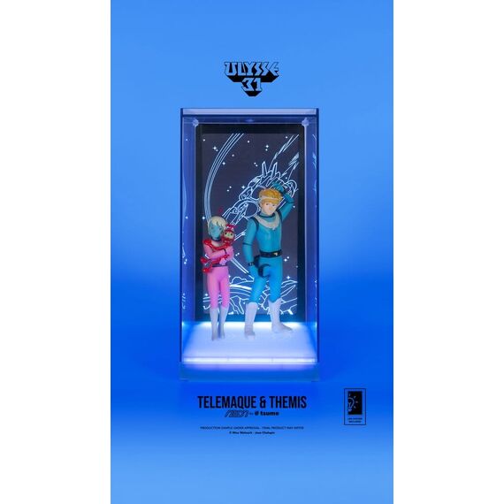 Ulysse 31 Neon Figure 1/9 Telemachus & Themis 20 cm