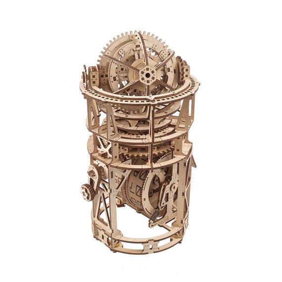 Ugears 3D Wooden Puzzle Sky Watcher Tourbillon Table Clock