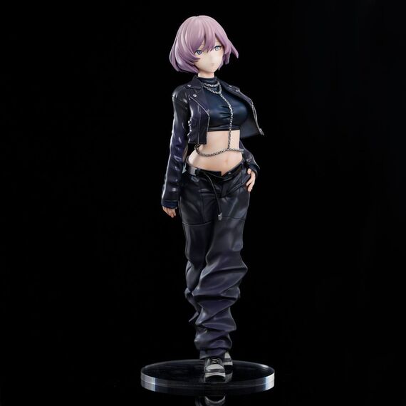 Gridman Universe Zozo Black Collection Statue PVC Mujina 25 cm