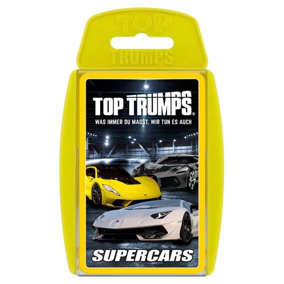 Super Cars Card Game Top Trumps *German Version*