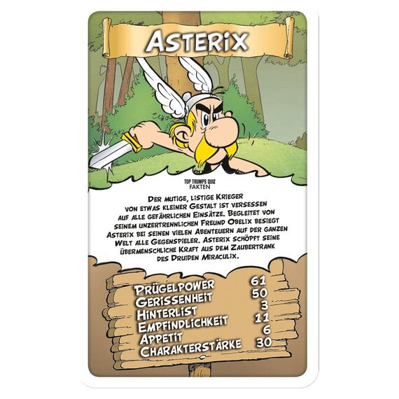Asterix Card Game Top Trumps *German Version*