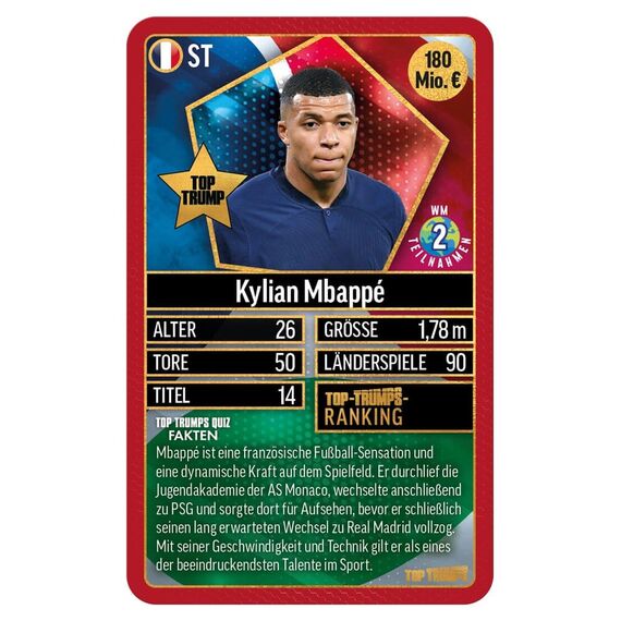 World Football Stars Card Game 200 Starter Pack *German Version*
