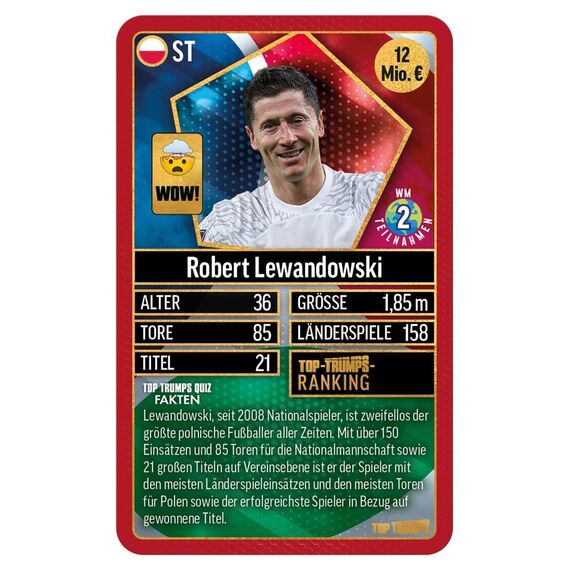 World Football Stars Card Game 200 Starter Pack *German Version*