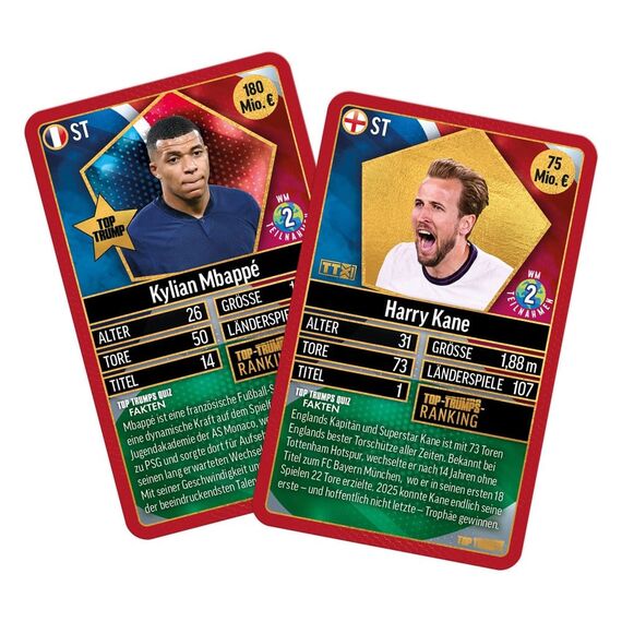 World Football Stars Card Game 200 Starter Pack *German Version*