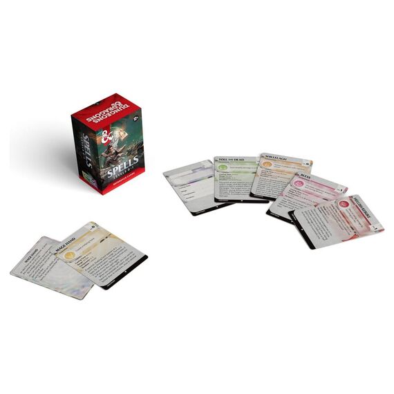 Dungeons & Dragons RPG Reference Cards: Spells (Levels 0-1) *English Version*