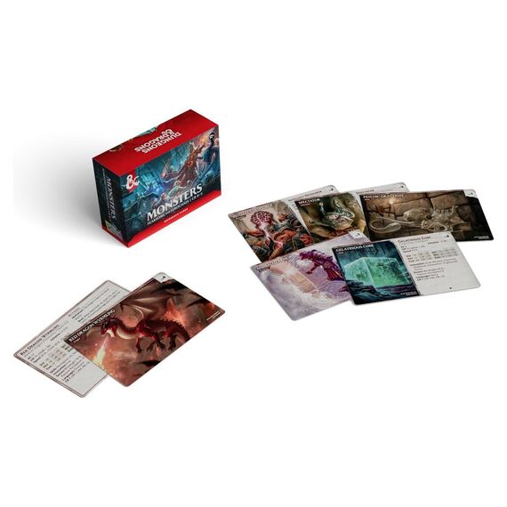 Dungeons & Dragons RPG Reference Cards: Monsters (Fearsome and Ferocious) *English Version*
