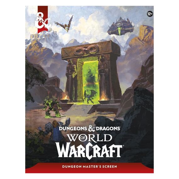 Dungeons & Dragons RPG World of Warcraft Dungeon Master's Screen *English Version*