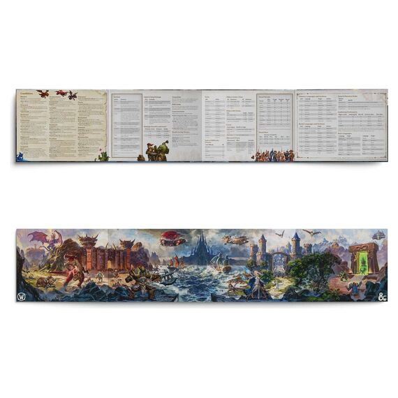 Dungeons & Dragons RPG World of Warcraft Dungeon Master's Screen *English Version*