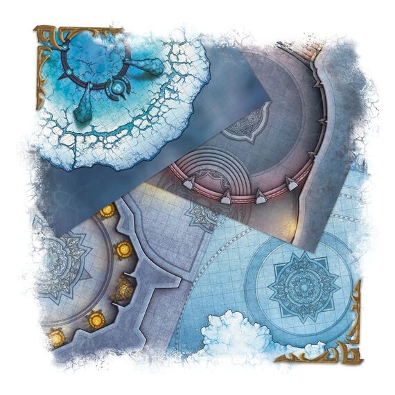 Dungeons & Dragons RPG World of Warcraft: Icecrown Citadel Adventure Map Pack *English Version*