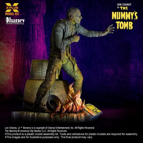 Universal Monsters Plastic Model Kit 1/8 Lon Chaney, Jr. as Mummy (Repro) 23 cm