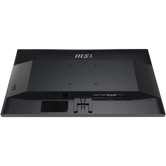 MSI Pro MP245G 24 Inch Monitor, FHD (1920 x 1080), 100Hz, IPS, 1ms, 1x HDMI 1.4b, 1x DP 1.2a output, 1x D-Sub(VGA), Built-in Speakers, Anti-Glare, Anti-Flicker, Less Blue light, TÜV Certified, VESA, Kensington, Black