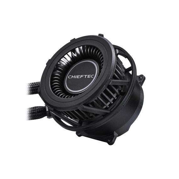 Chieftec CLC-360-VRM-RGB computer cooling system Computer case All-in-one liquid cooler 12 cm Black