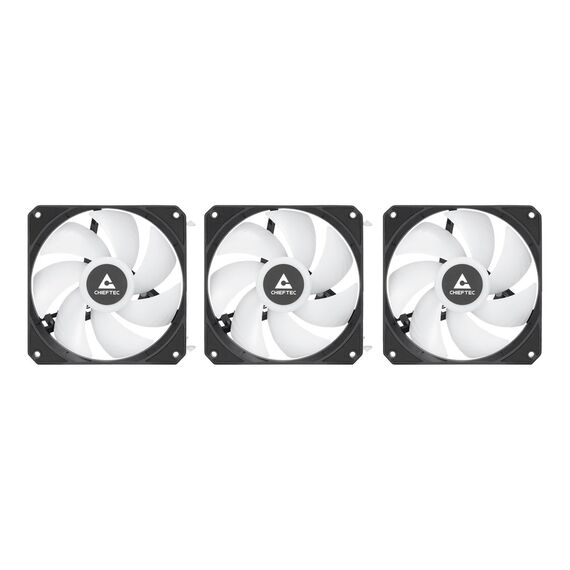 Chieftec CLC-360-VRM-RGB computer cooling system Computer case All-in-one liquid cooler 12 cm Black