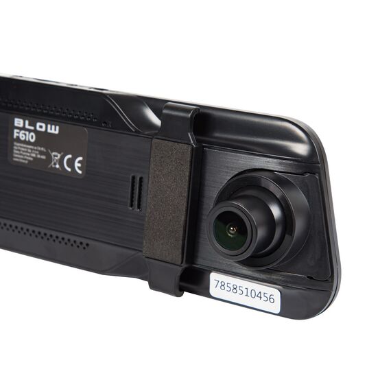 BLACKBOX DVR F610 BLOW video recorder, 10" screen mirror + reversing camera