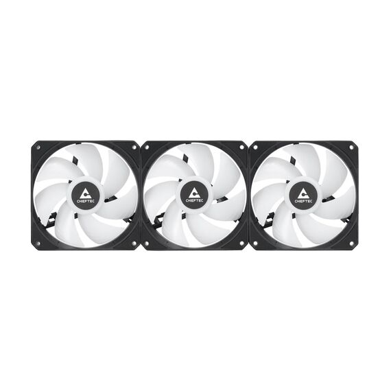 Chieftec CLC-360-VRM-RGB computer cooling system Computer case All-in-one liquid cooler 12 cm Black
