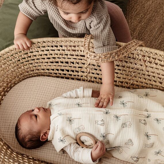 Candide - Sleeping Bag & Swaddle 0-3 Months - Savannah - 55 cm /
