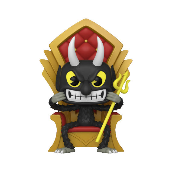 Funko POP Deluxe: Cuphead S3 - Devil in Chair /